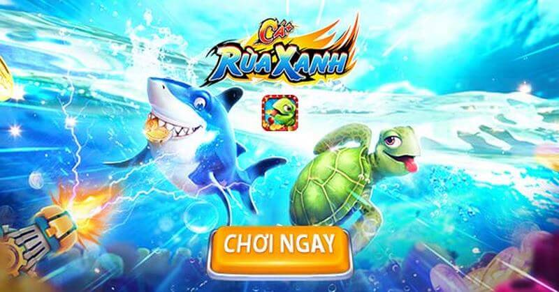 Những loại bắn cá rùa xanh có tại nhà cái Manclub